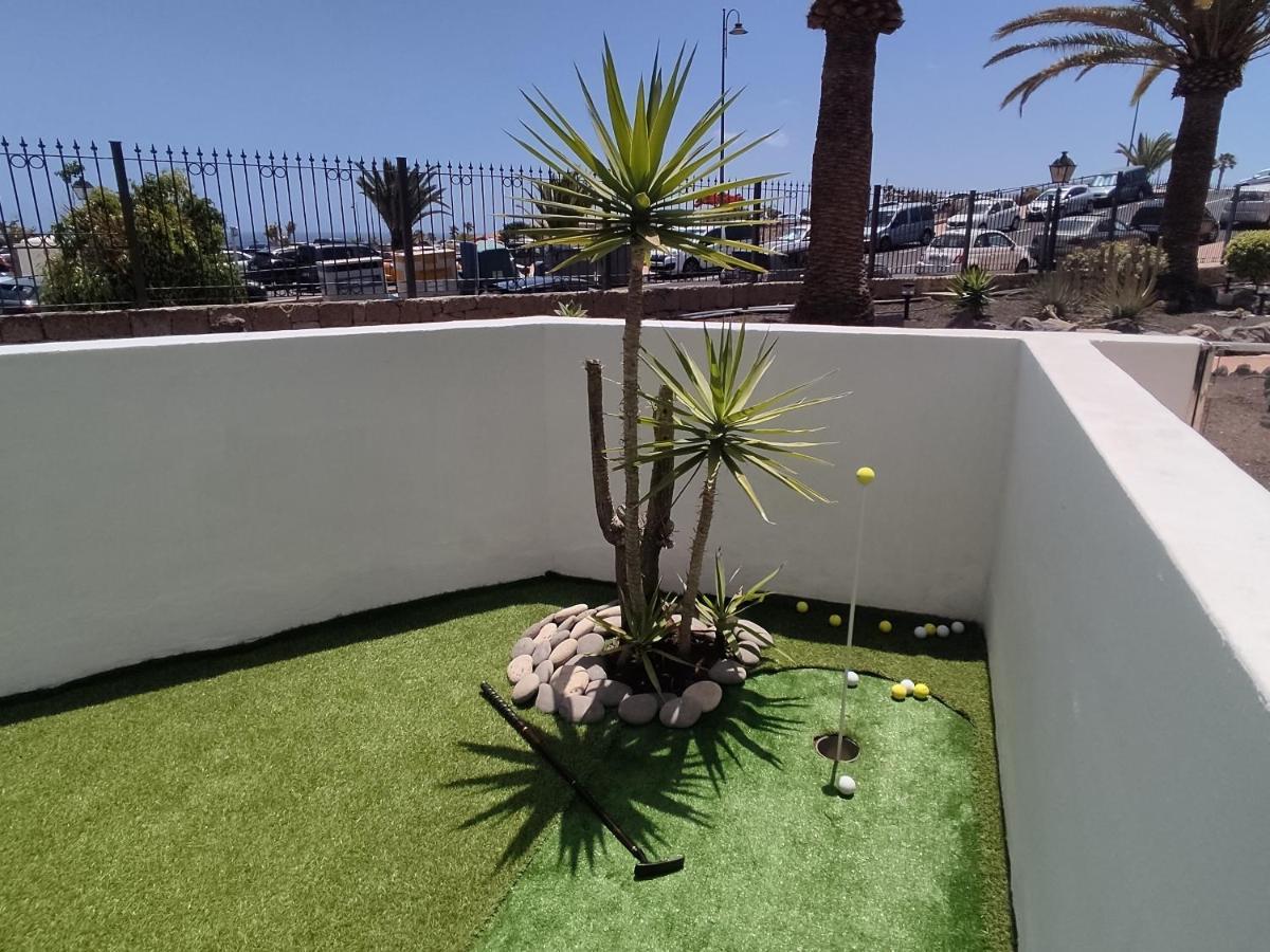 "Mini Golf Estudio" Terraza Privada Y Piscina 圣米格尔德阿沃纳 外观 照片