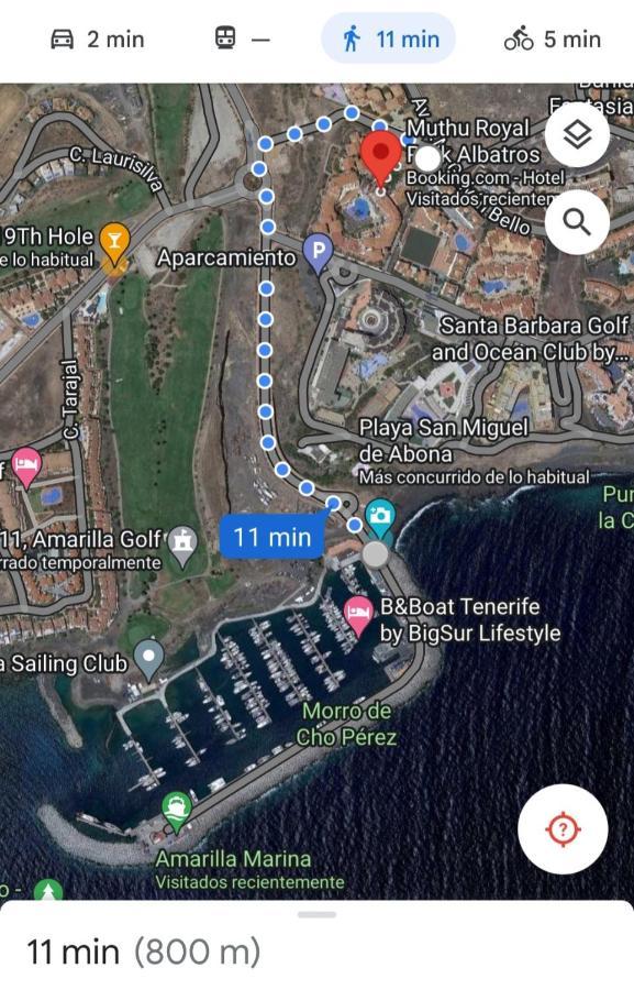"Mini Golf Estudio" Terraza Privada Y Piscina 圣米格尔德阿沃纳 外观 照片
